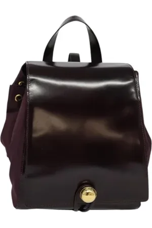 Céline Dames, Pre-owned, Paars, Maat: ONE Size Leer