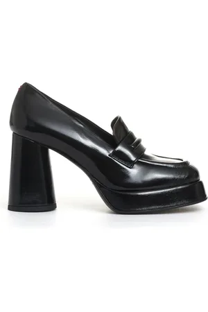 HALMANERA Dames, Schoenen, Zwart, Maat: 36 1/2 EU Leer