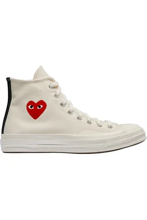 Comme des Garçons Heren, Schoenen, Wit, Maat: 38 EU Zijde