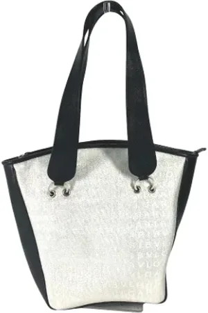 Bvlgari Dames, Pre-owned, Wit, Maat: ONE Size Leer