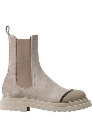 Brunello Cucinelli Dames, Schoenen, Bruin, Maat: 40 EU Suède