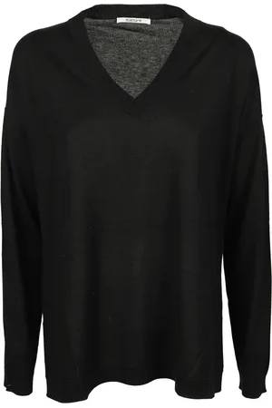 KANGRA CASHMERE Dames, Truien, Zwart, Maat: XS Zijde