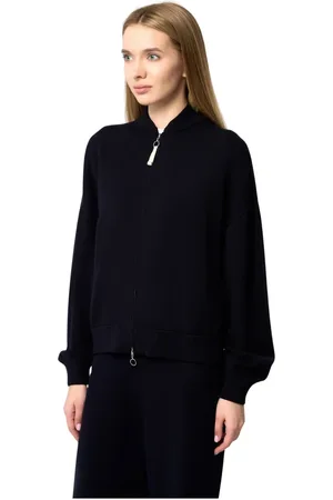 Max Mara Dames, Jassen, Zwart, Maat: L Viscose