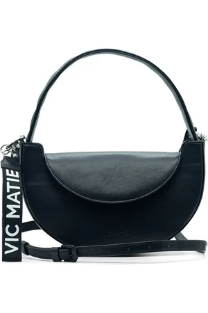 vic matiè Dames, Tassen, Zwart, Maat: ONE Size Leer