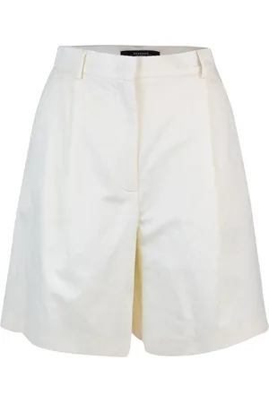 Max Mara Dames, Korte broeken, Wit, Maat: XS Katoen