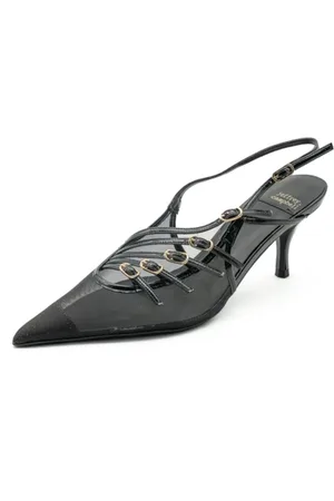 Jeffrey Campbell Dames, Schoenen, Zwart, Maat: 39 EU Leer
