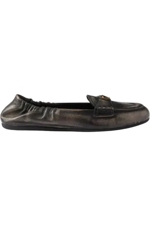 Prada Dames, Schoenen, Zwart, Maat: 40 EU Leer