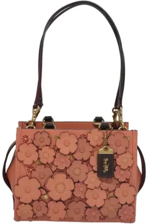 Coach Dames, Pre-owned, Roze, Maat: ONE Size Leer