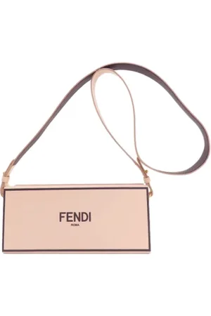 Fendi Dames, Pre-owned, Roze, Maat: ONE Size Leer