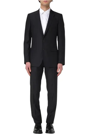 Dolce & Gabbana Heren, Pakken, Zwart, Maat: M Tweed