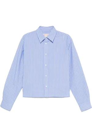 Marni Heren, Overhemden, Blauw, Maat: L