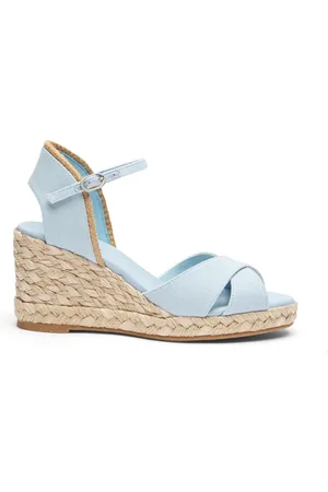 Stuart Weitzman Dames, Schoenen, Blauw, Maat: 39 1/2 EU Jute