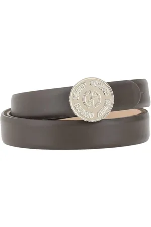 Giorgio Armani Dames, Accessoires, Bruin, Maat: 85 CM Leer