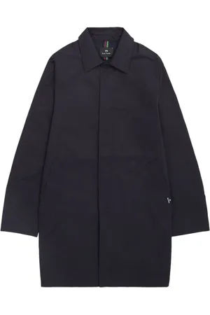 Paul Smith Heren, Mantels, Blauw, Maat: M Katoen
