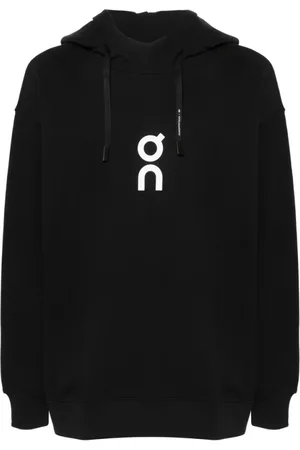 On Running Heren, Sweatshirts & Hoodies, Zwart, Maat: M Katoen