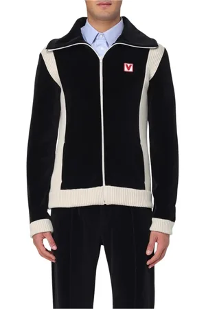 VALENTINO Heren, Jassen, Zwart, Maat: XL Velours