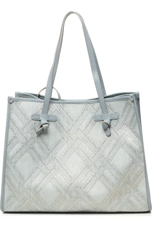 Gianni chiarini Dames, Tassen, Blauw, Maat: ONE Size Leer
