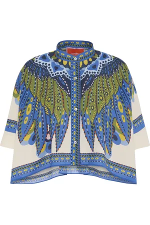 La DoubleJ Dames, Blouses & Shirts, Veelkleurig, Maat: S Katoen