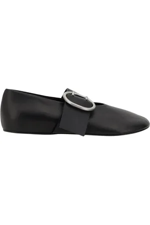Jil Sander Dames, Schoenen, Zwart, Maat: 37 1/2 EU Leer