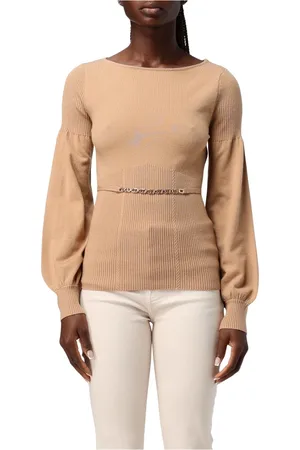 Twin-Set Dames, Truien, Bruin, Maat: XS