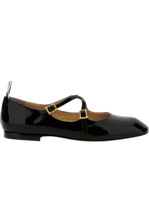 Thom Browne Dames, Schoenen, Zwart, Maat: 38 EU Leer