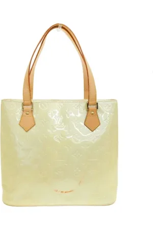 LOUIS VUITTON Dames, Pre-owned, Geel, Maat: ONE Size Leer
