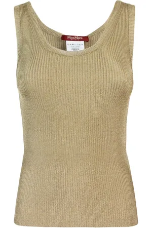 Max Mara Dames, Tops, Geel, Maat: XS Viscose