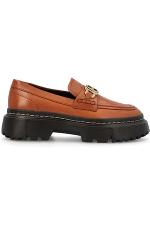 Hogan Dames, Schoenen, Bruin, Maat: 37 1/2 EU
