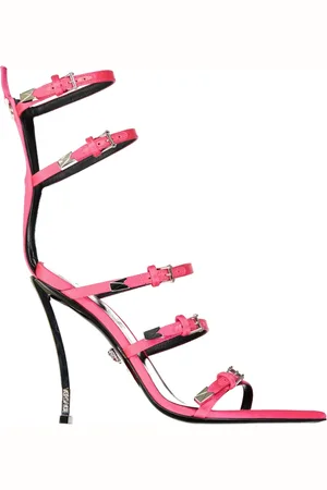 VERSACE Dames, Schoenen, Roze, Maat: 41 EU Zijde