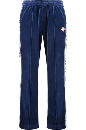 Casablanca Heren, Broeken, Blauw, Maat: L Katoen