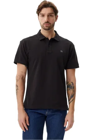 Calvin Klein Heren, Tops, Zwart, Maat: S Katoen