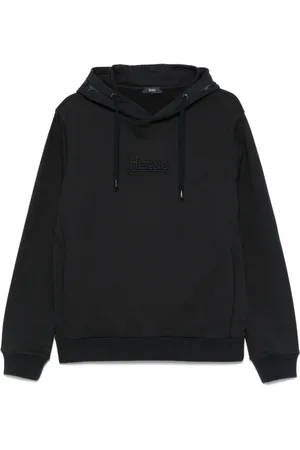 HERNO Heren, Sweatshirts & Hoodies, Blauw, Maat: L