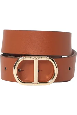 Twin-Set Dames, Accessoires, Bruin, Maat: S Leer