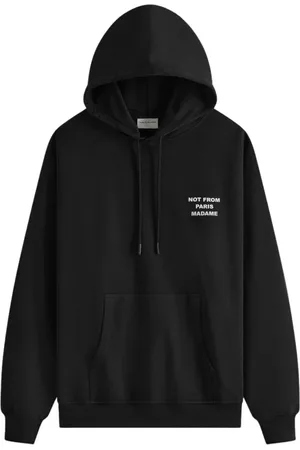 Drôle de Monsieur Heren, Sweatshirts & Hoodies, Zwart, Maat: L Katoen