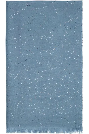Brunello Cucinelli Dames, Accessoires, Blauw, Maat: ONE Size
