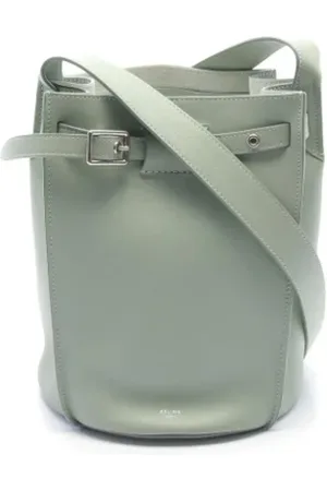 Céline Dames, Pre-owned, Groen, Maat: ONE Size Leer