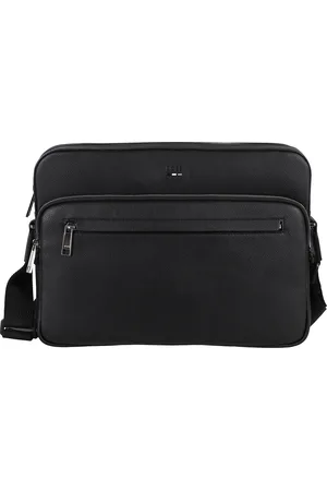 HUGO BOSS Heren, Tassen, Zwart, Maat: ONE Size Leer