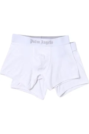 Palm Angels Heren, Ondergoed, Wit, Maat: S Katoen