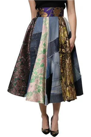 Dolce & Gabbana Dames, Rokken, Veelkleurig, Maat: 2XS
