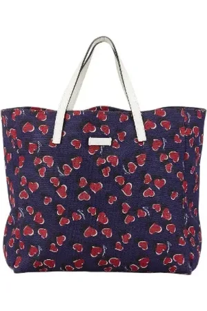 Gucci Dames, Pre-owned, Blauw, Maat: ONE Size Leer