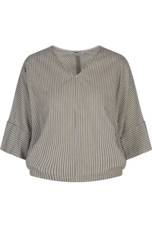 Fabiana Filippi Dames, Blouses & Shirts, Veelkleurig, Maat: 2XS Linnen