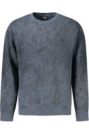 HUGO BOSS Heren, Sweatshirts & Hoodies, Grijs, Maat: S Katoen