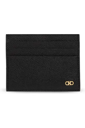 Salvatore Ferragamo Heren, Accessoires, Zwart, Maat: ONE Size Leer