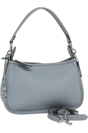 Coach Dames, Pre-owned, Blauw, Maat: ONE Size Leer