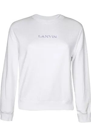 Lanvin Dames, Sweatshirts & Hoodies, Wit, Maat: XS Katoen