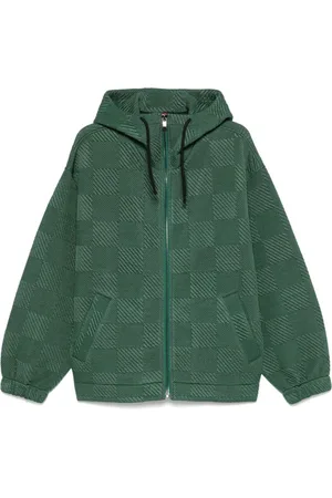 FERRARI Heren, Sweatshirts & Hoodies, Groen, Maat: S