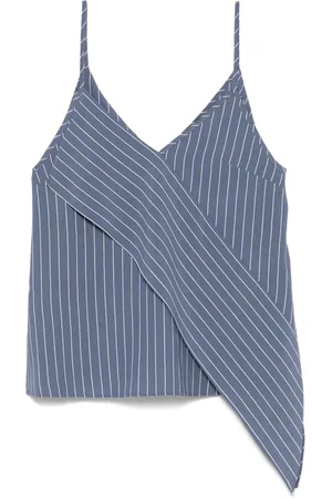 Dondup Dames, Tops, Blauw, Maat: XS Viscose