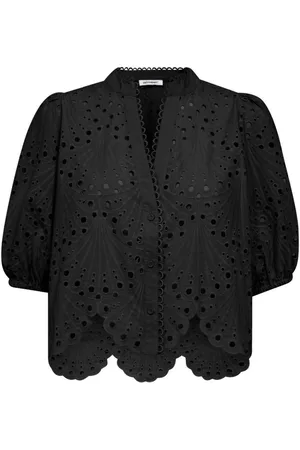 Co`Couture Dames, Blouses & Shirts, Zwart, Maat: XS