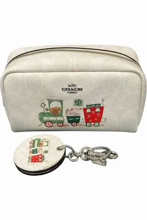 Coach Dames, Pre-owned, Veelkleurig, Maat: ONE Size Leer