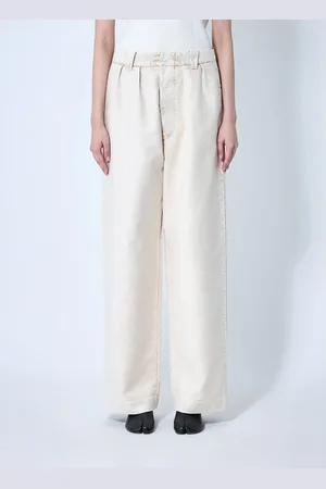 Maison Margiela Dames, Broeken, , Maat: S Katoen